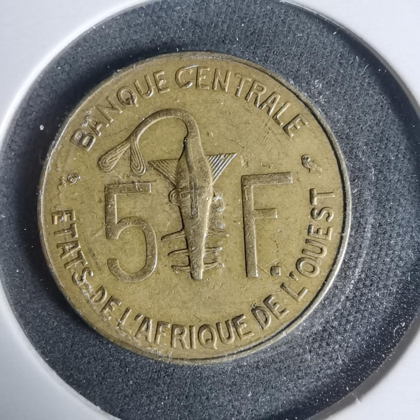 沼泽如烟--第933场 西非1973年5法郎