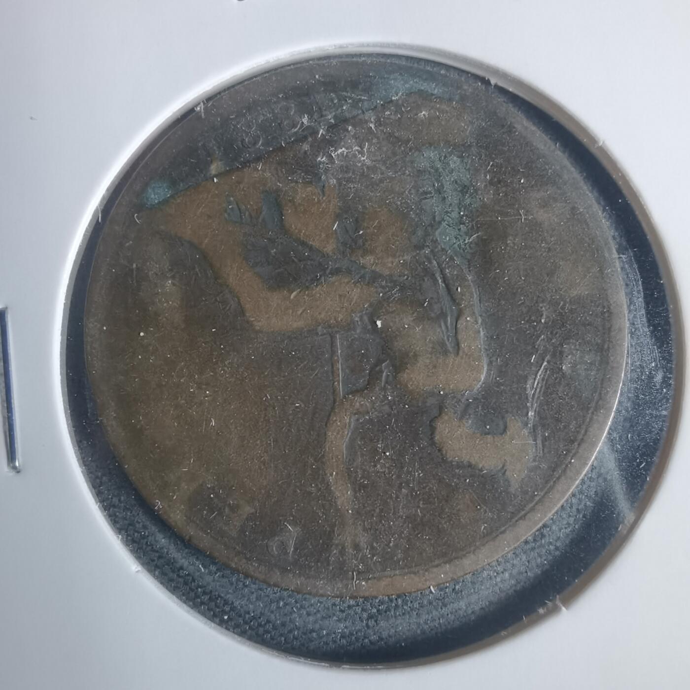 沼泽如烟--第933场 英国1881年1便士