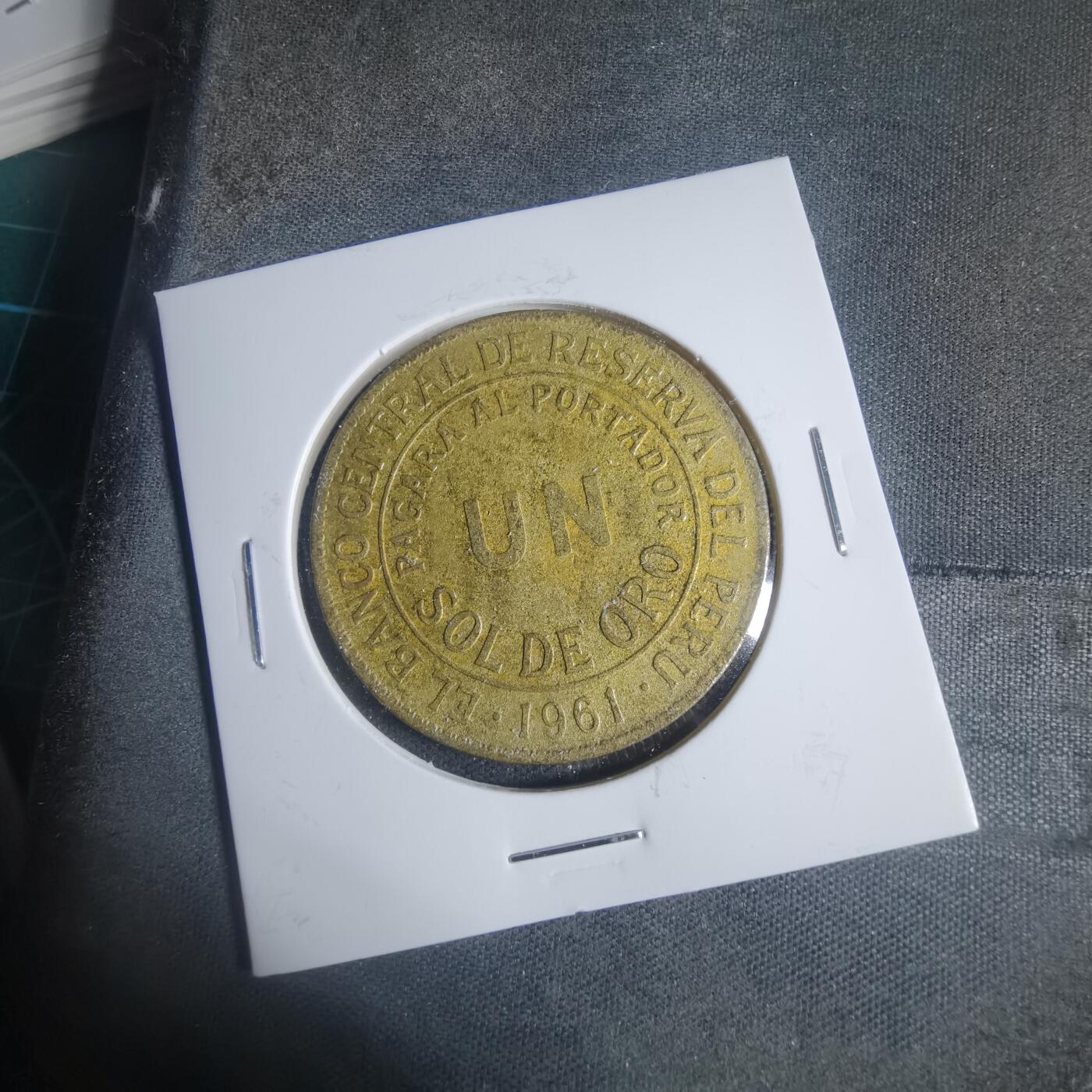 沼泽如烟--第933场 秘鲁1961年1索尔