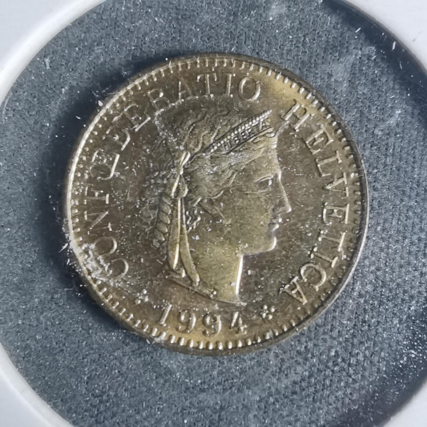 沼泽如烟--第933场 瑞士1994年五分