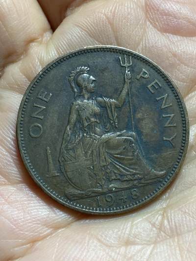 2025年第一百三十七场(总第一百六十三场）外国好品散币场(免佣金) - 英国🇬🇧1948年1便士(乔治六世第一版，关门年)