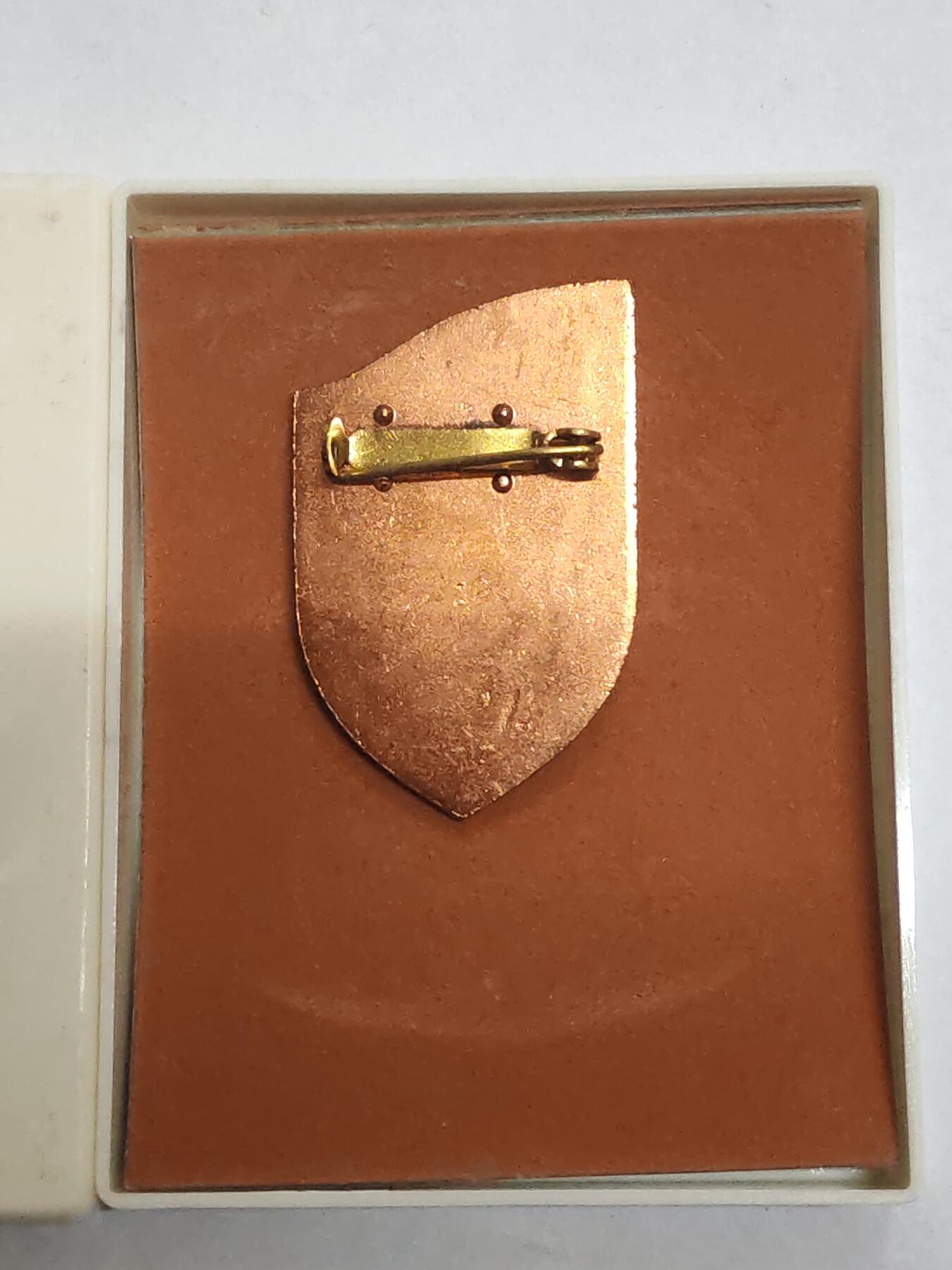 韵星假日拍卖第三十二期 -- Rimey Holidays Auction 32 民主德国史塔西三十周年证章章带盒 无损 好品