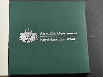 12月13日徽章钱币专场 - 原盒澳大利亚蛇年纪念币