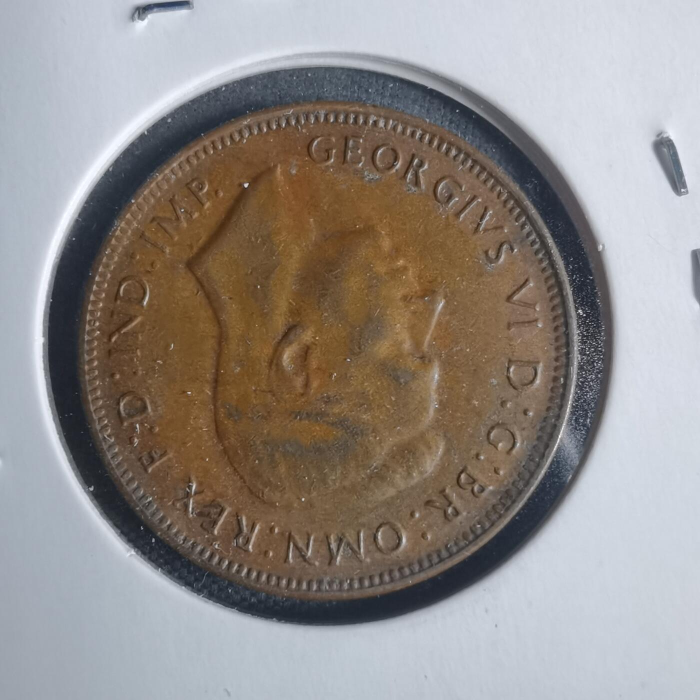 沼泽如烟--第933场 澳大利亚1948年半便士