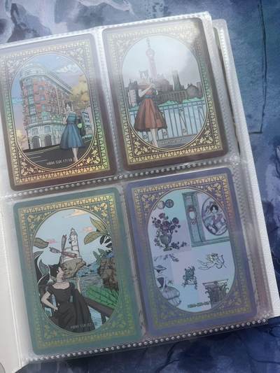 【随心含颖卡拍52期】卡游/集卡社/卡卡沃 抽卡机专场拍卖【无佣金】 - 【卡册】一堆小可爱系列 混合搭配 80张卡+卡册 