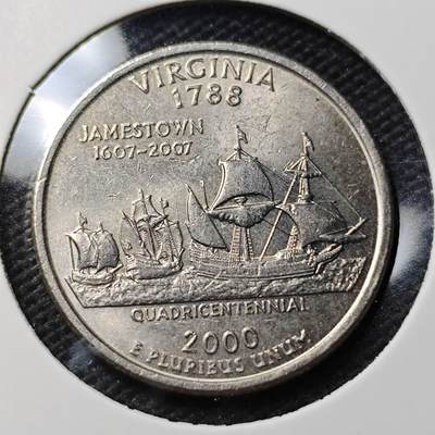 KK钱币收藏小铺 第379期  2月预留时间 周末发货 -  美国25分纪念币