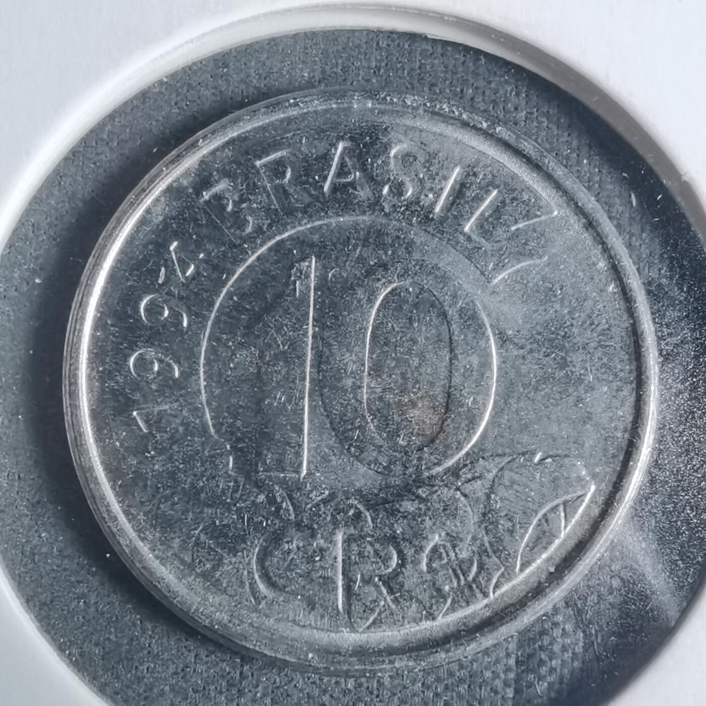 沼泽如烟--第933场 巴西1994年10克鲁塞罗