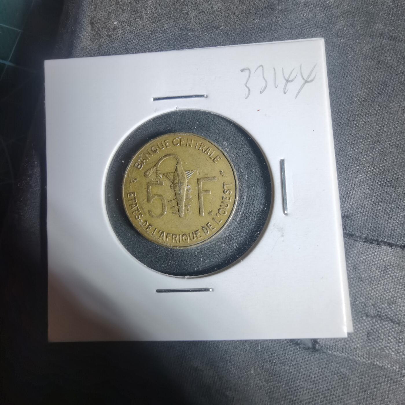 沼泽如烟--第933场 西非1973年5法郎