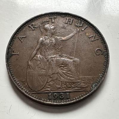 🌹外币初藏🌹🐯2025年第141场  每周二四六晚8️⃣点 接代拍 - 英国1931年一法新