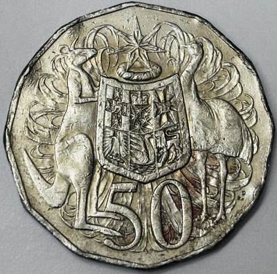 文馨钱币收藏第 285 场，【 长期接收代拍品】银币，评级币，散币场 - 1997 年澳大利亚 50 分，第二版