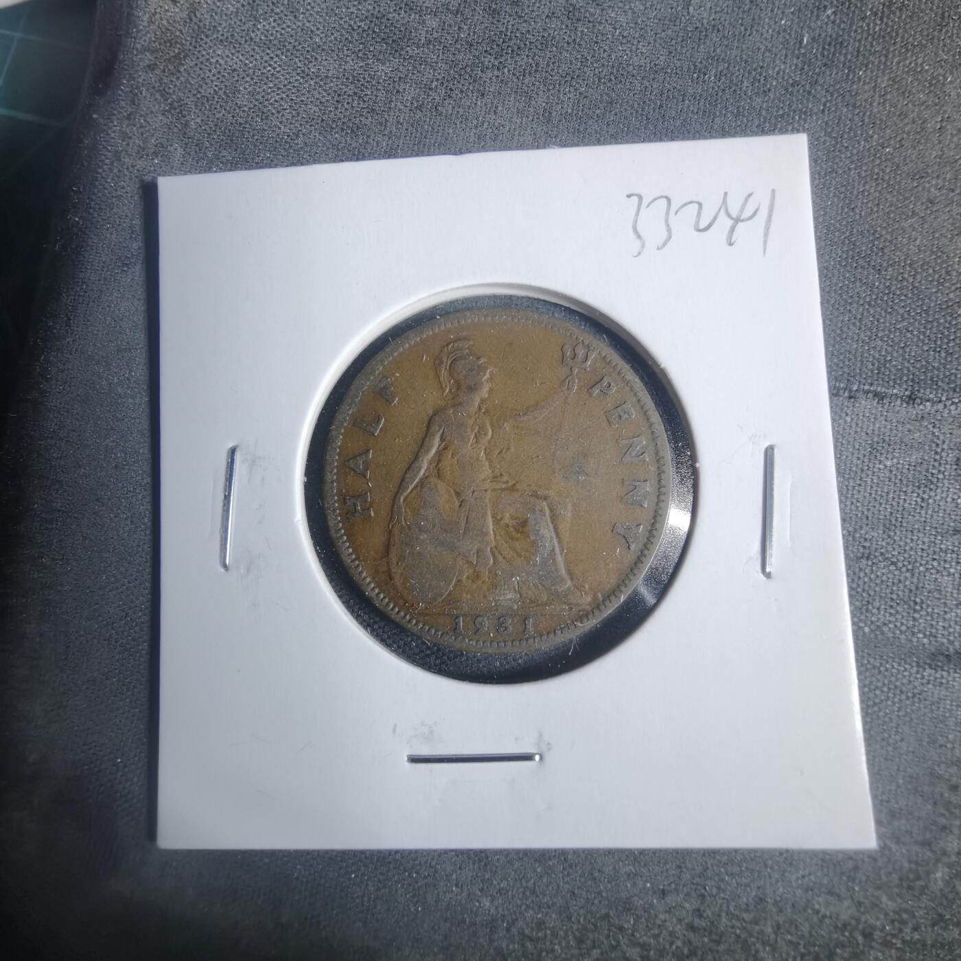 沼泽如烟--第933场 英国1931年半便士