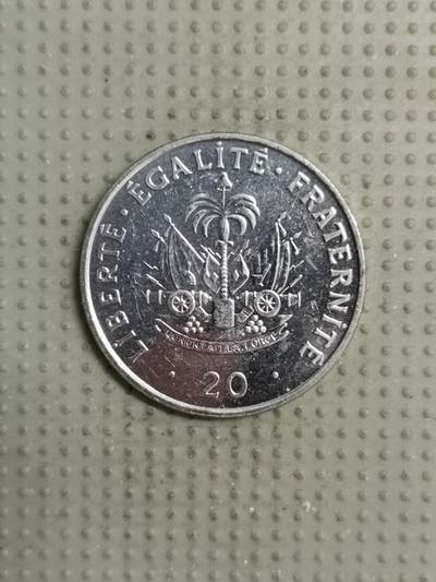 2025年第138场各国散币拍卖（总第138场） - 海地1995年20分