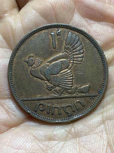 2025年第一百三十七场(总第一百六十三场）外国好品散币场(免佣金) - 爱尔兰🇮🇪1943年1便士(共和国时期第一套)