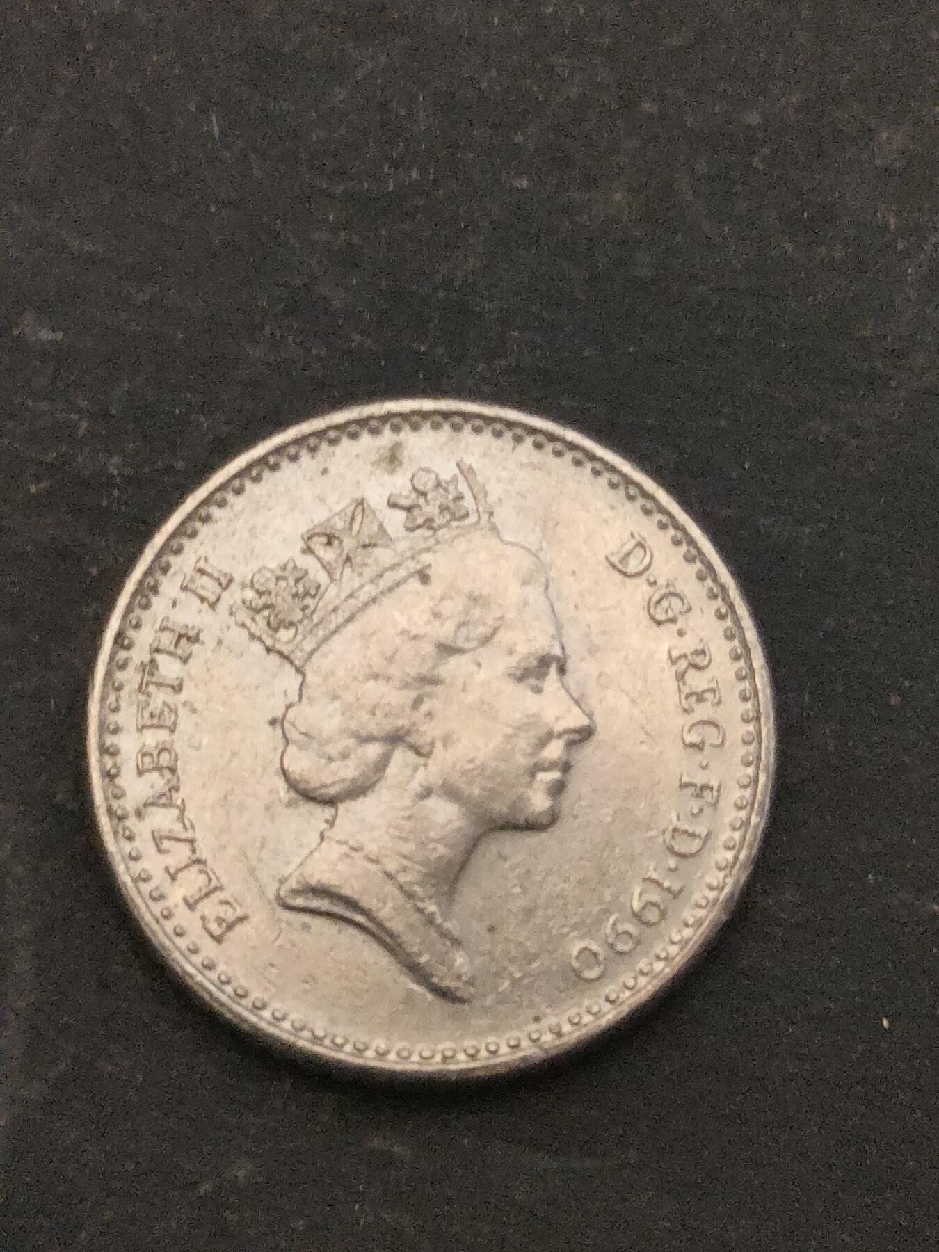 猩哥外币小铺➨【第209场】 5便士