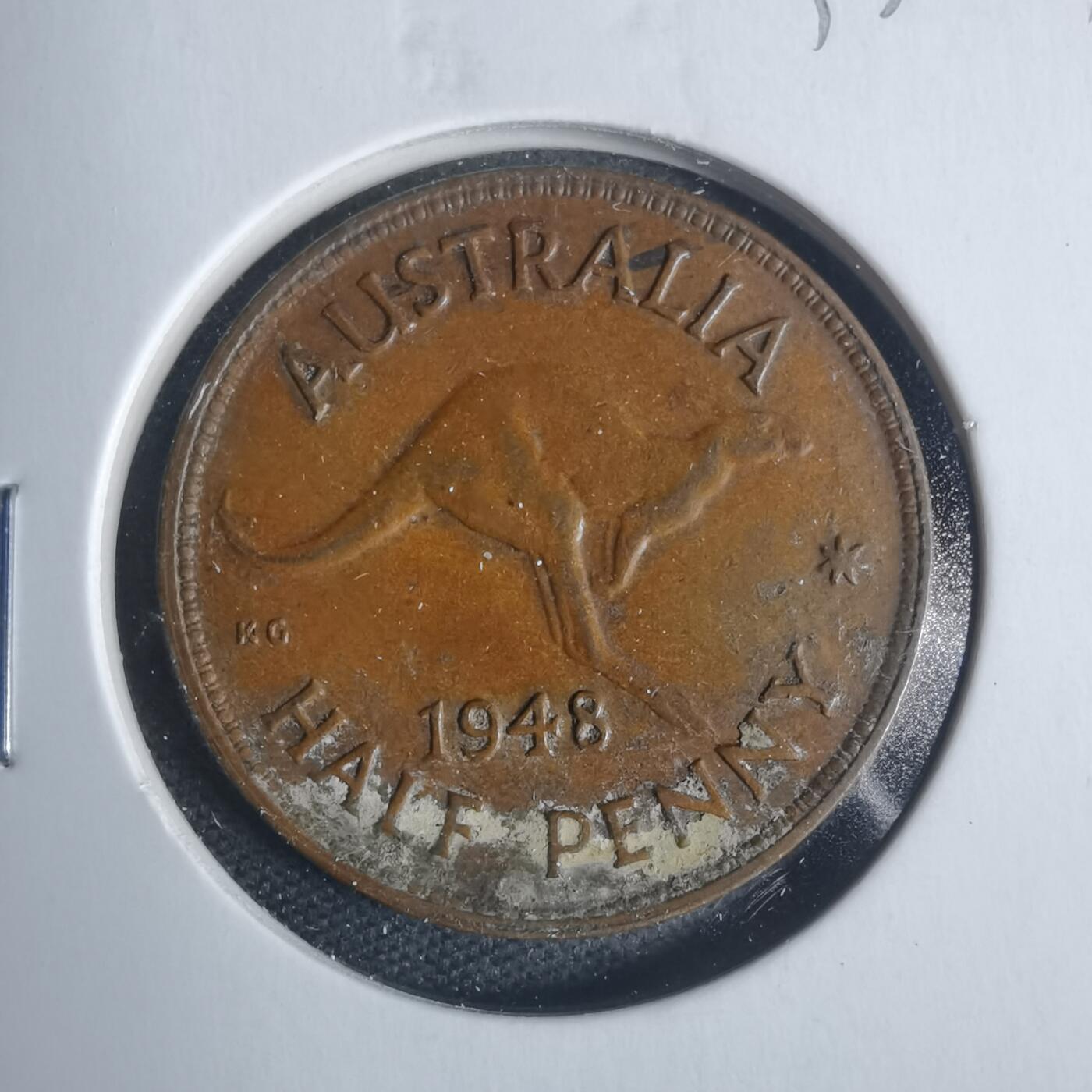 沼泽如烟--第933场 澳大利亚1948年半便士