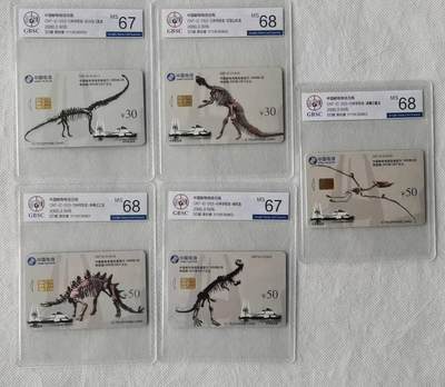【琪哥网】评级磁卡综合场(117） - 【公博67-68】IC卡恐龙化石