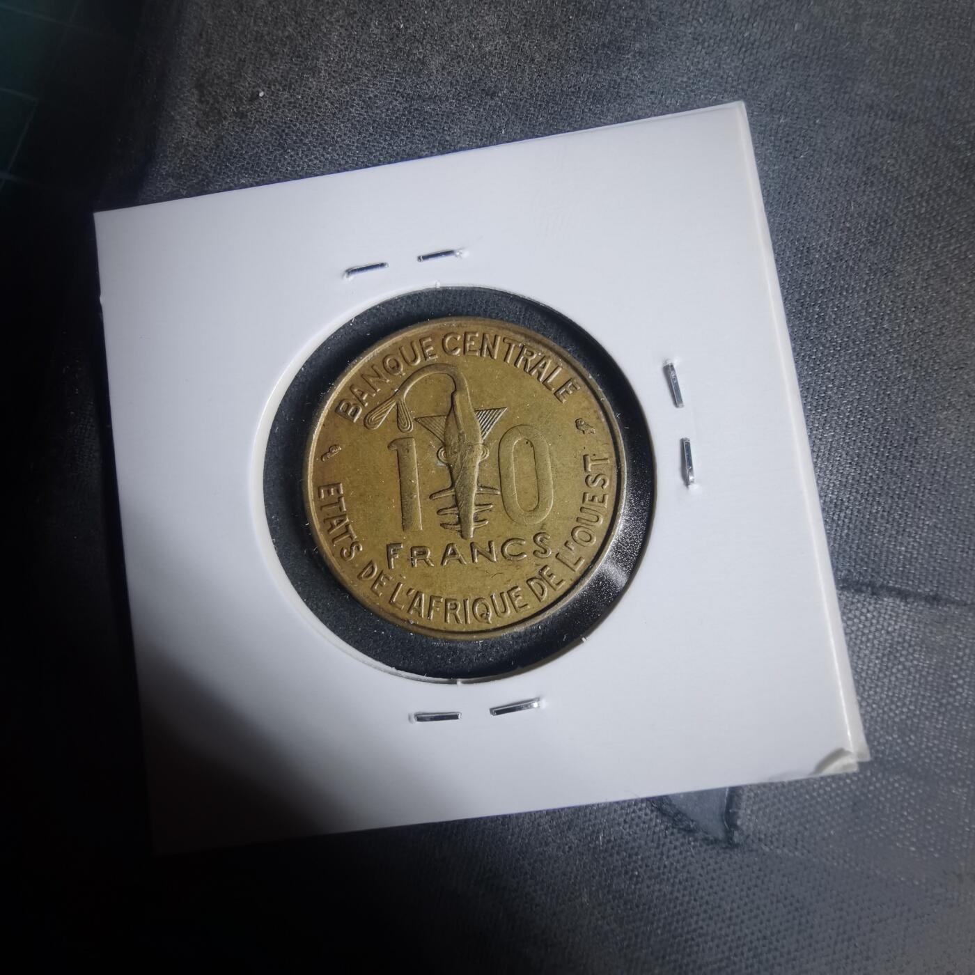 沼泽如烟--第933场 西非1966年10法郎