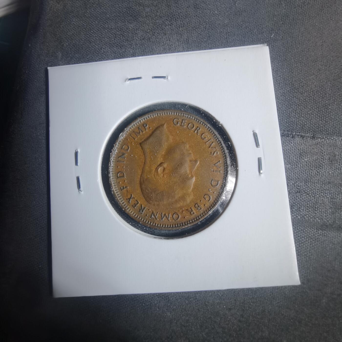 沼泽如烟--第933场 澳大利亚1946年半便士