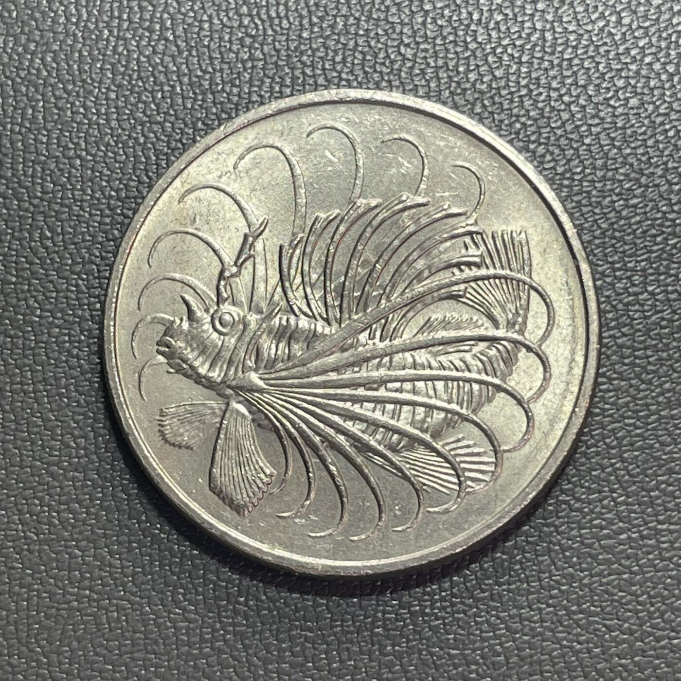 回流1222 全新新加坡1981年50分 狮子鱼（蓑鲉）