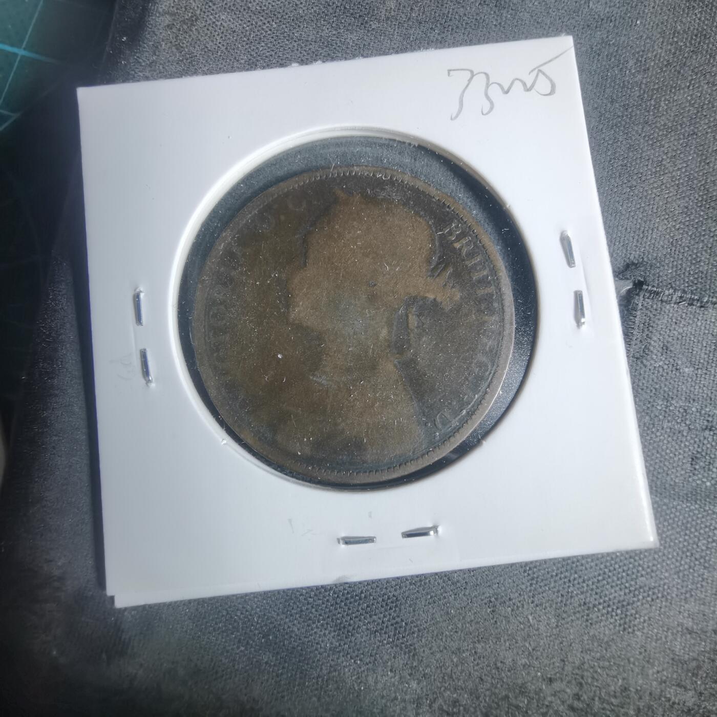 沼泽如烟--第933场 英国1881年1便士