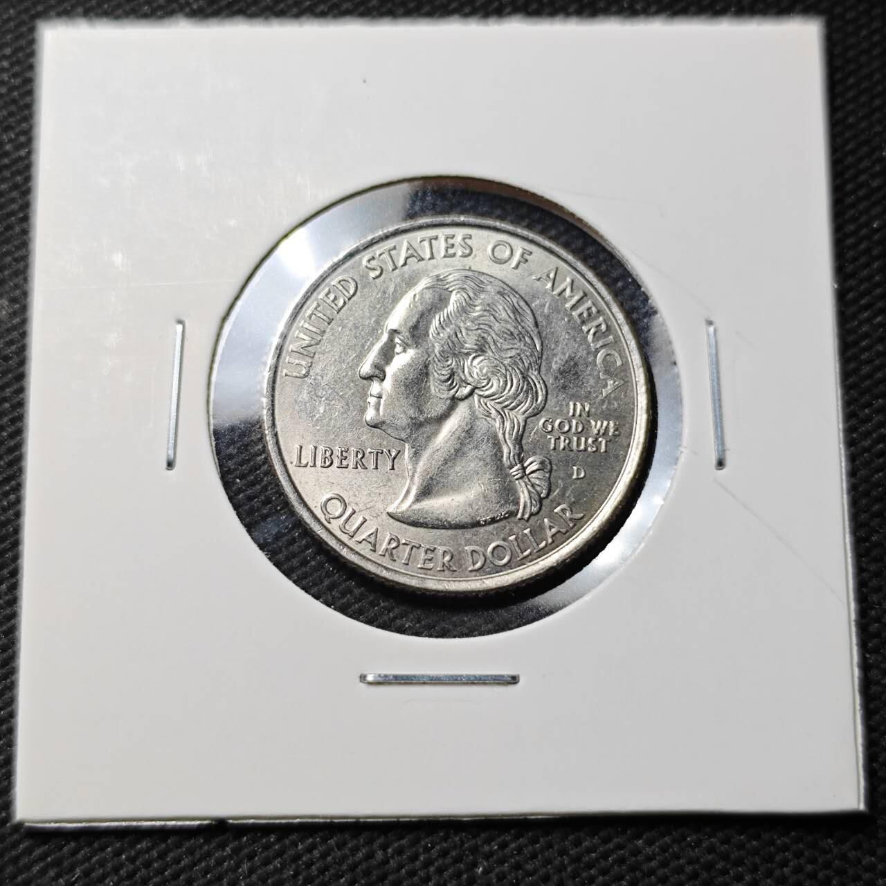 KK钱币收藏小铺 第379期  2月预留时间 周末发货  美国25分纪念币