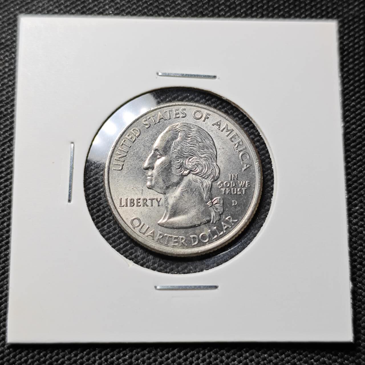 KK钱币收藏小铺 第379期  2月预留时间 周末发货  美国25分纪念币