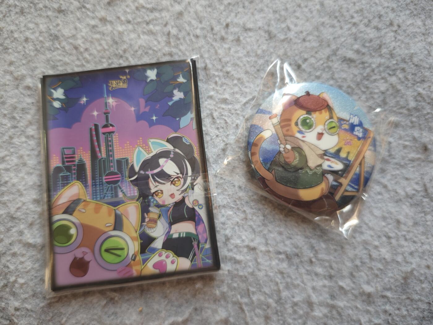 【随心含颖卡拍52期】卡游/集卡社/卡卡沃 抽卡机专场拍卖【无佣金】 卡游 卡兜 卡套10个➕吧唧一个