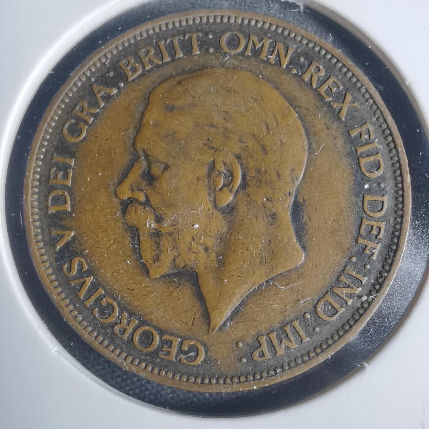 沼泽如烟--第933场 英国1936年1便士