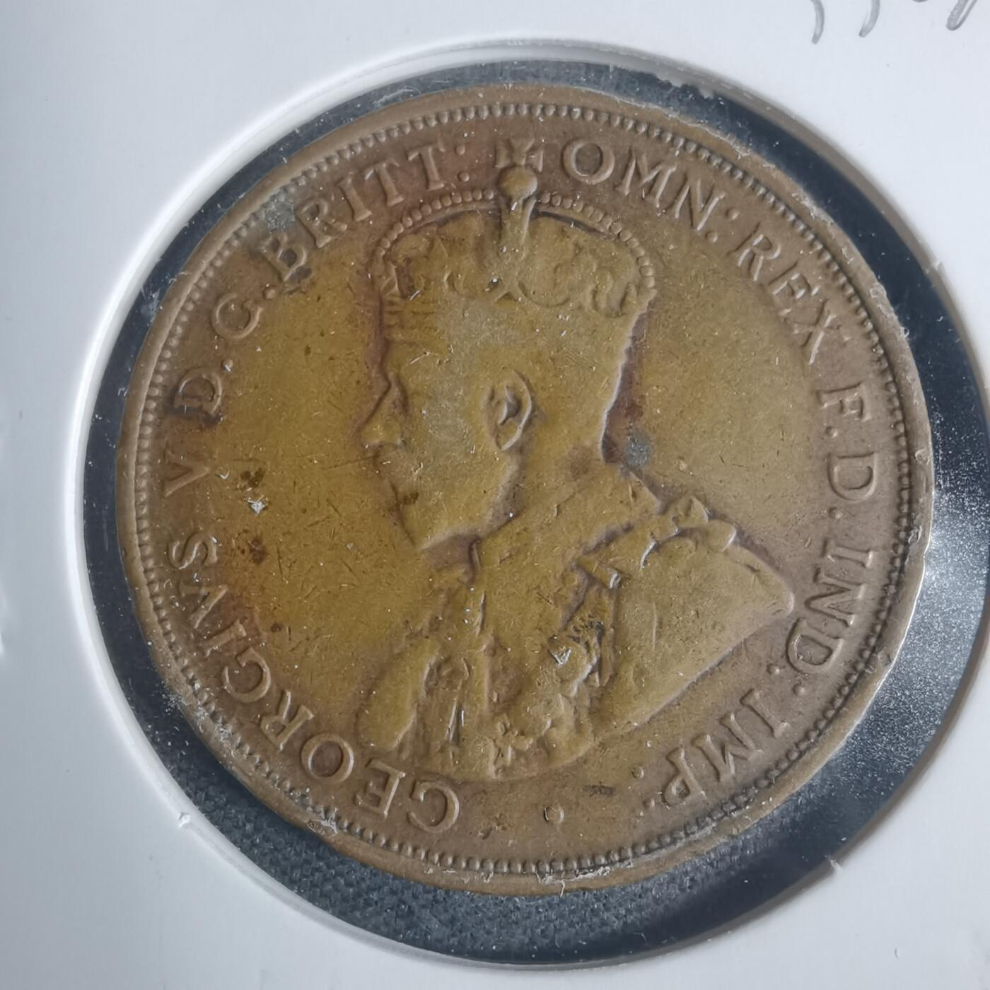 沼泽如烟--第933场 澳大利亚1913年1便士