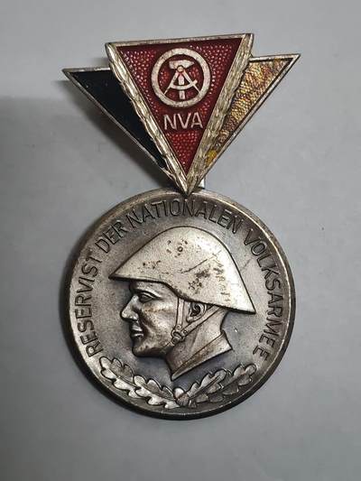 韵星假日拍卖第三十二期 -- Rimey Holidays Auction 32 - 民主德国银级人民军预备役优秀服务奖章