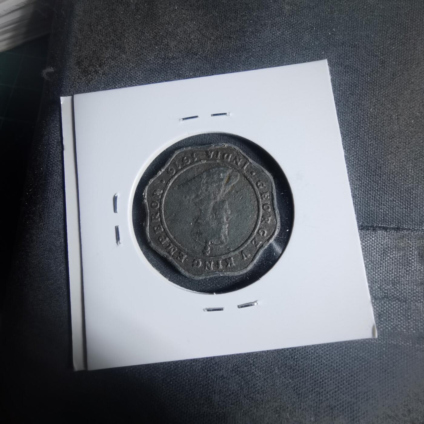 沼泽如烟--第933场 英属印度1919年4安娜