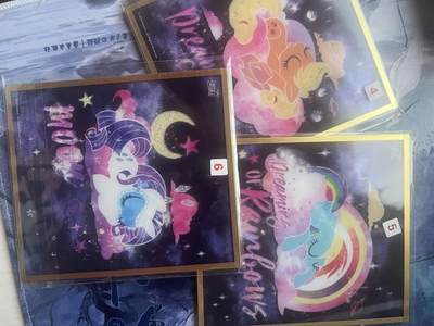 【随心含颖卡拍52期】卡游/集卡社/卡卡沃 抽卡机专场拍卖【无佣金】 - 【卡游】小马宝莉 色纸 3张