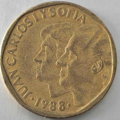 Krab外币市集Vol.26 - 西班牙1988年500比塞塔