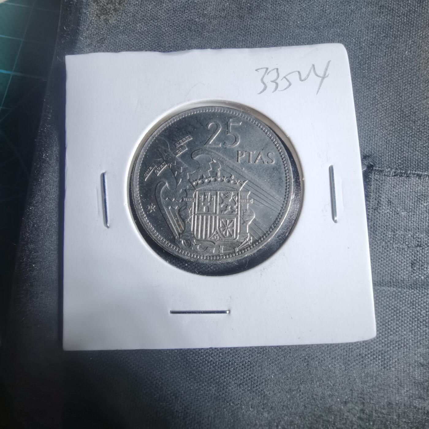 沼泽如烟--第933场 西班牙25比塞塔