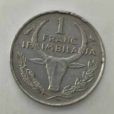 Krab外币市集Vol.26 - 马达加斯加1966年1法郎