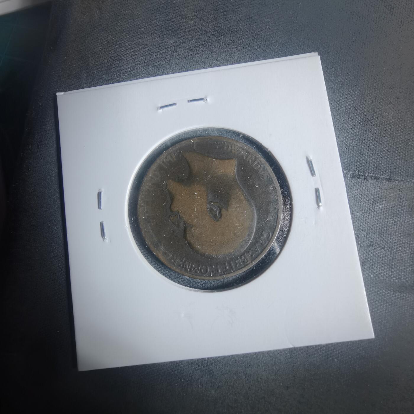 沼泽如烟--第933场 英国1907年半便士