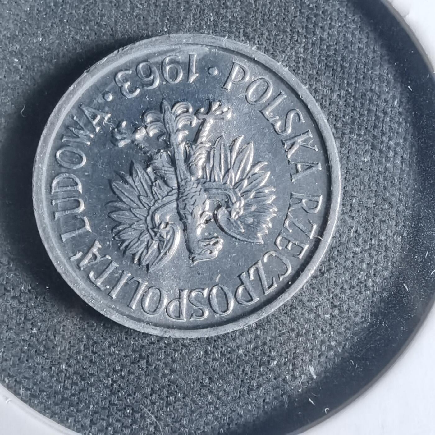 沼泽如烟--第933场 波兰1963年5格罗申