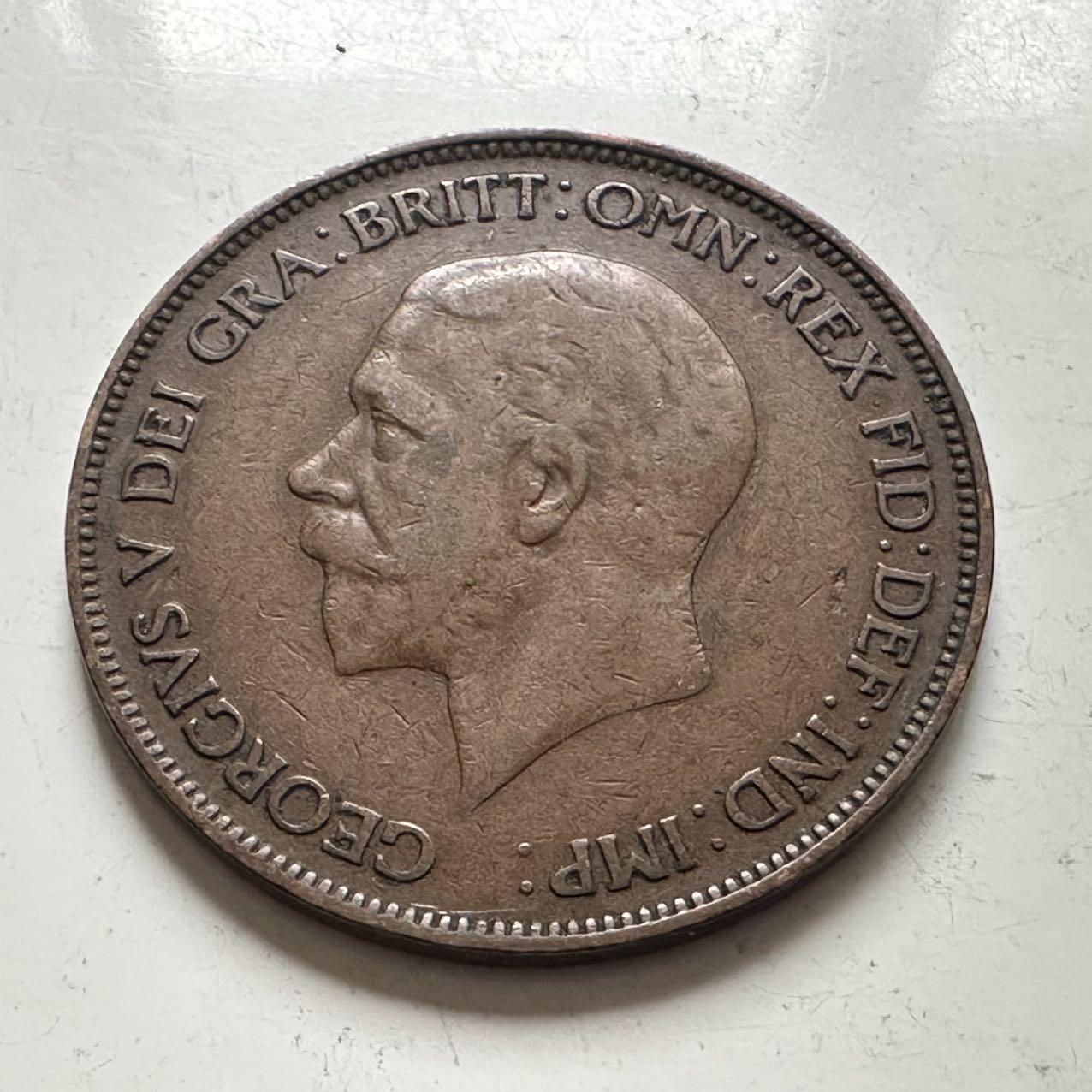 🌹外币初藏🌹🐯2025年第141场  每周二四六晚8️⃣点 接代拍 英国1931年一便士