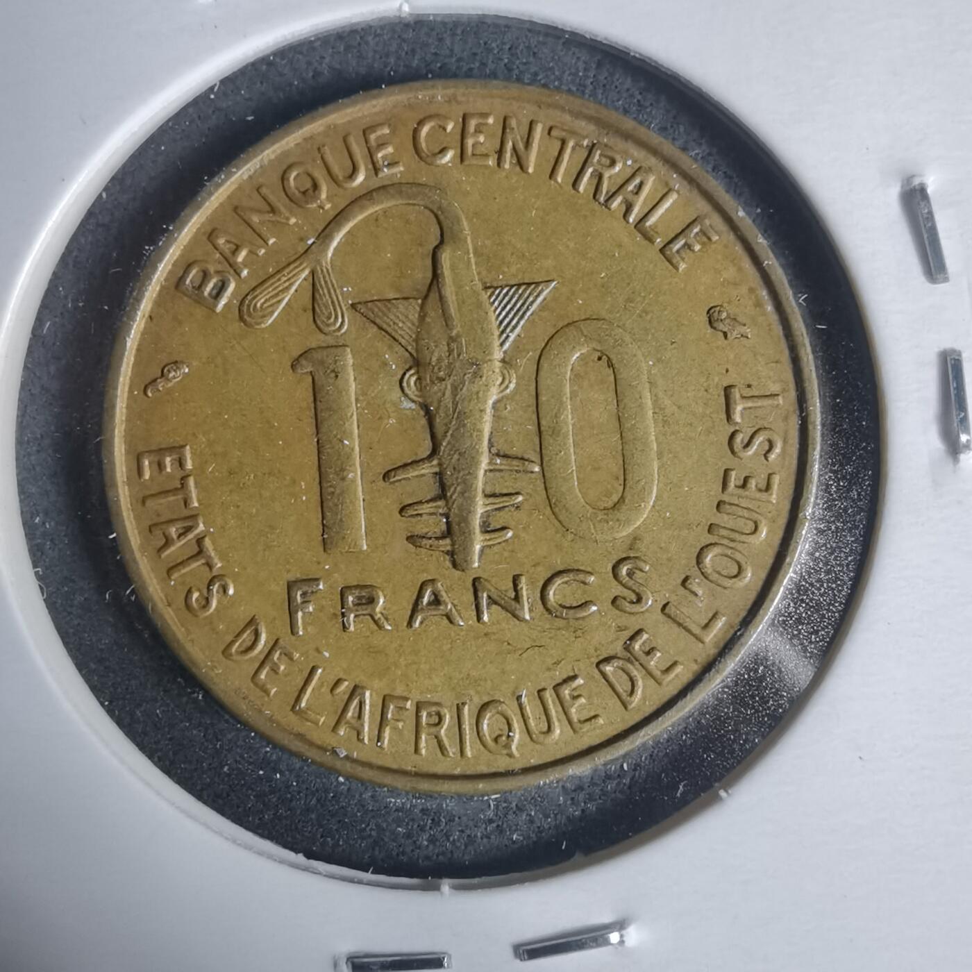 沼泽如烟--第933场 西非1966年10法郎