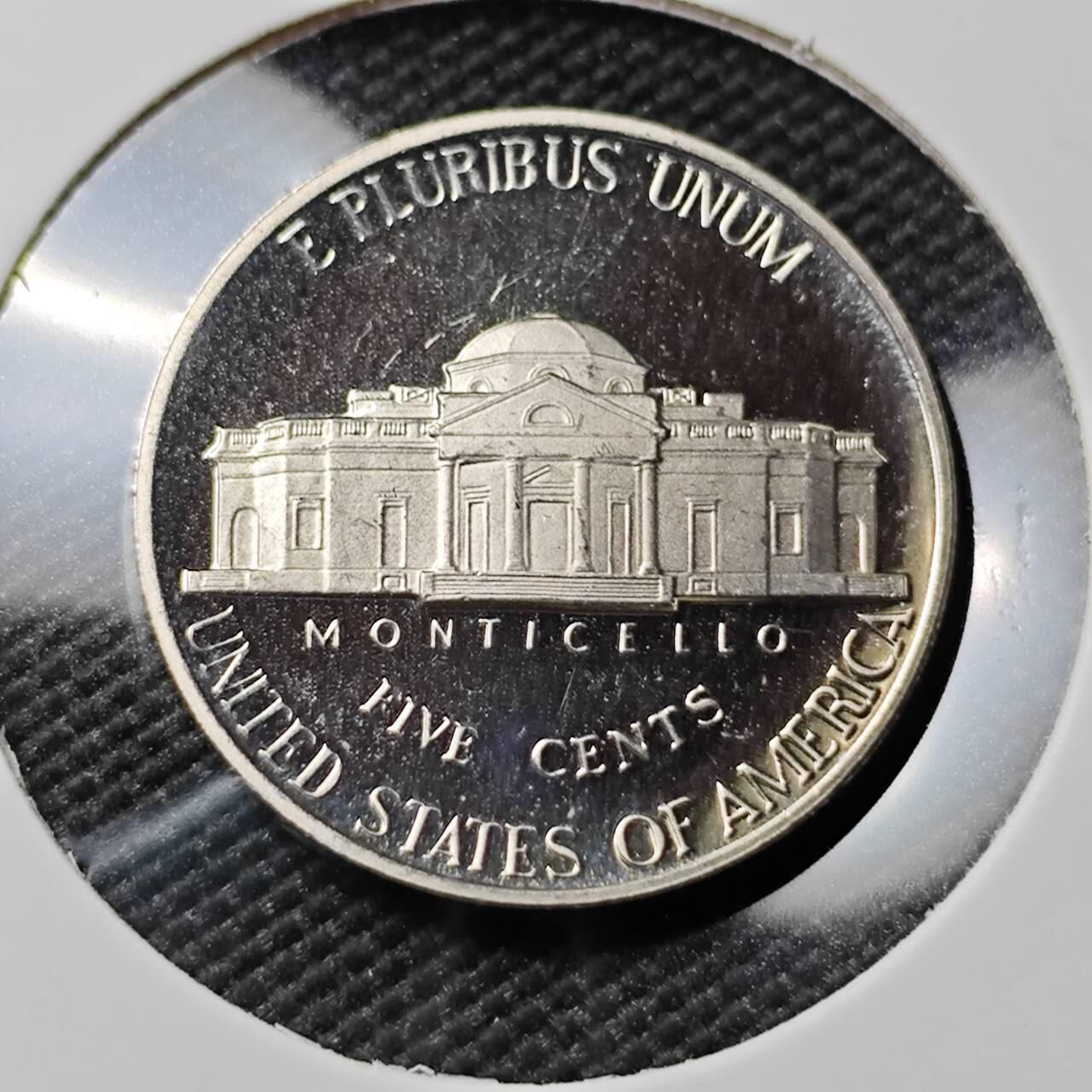 KK钱币收藏小铺 第380期  2月预留时间 周末发货  1997美国5分精制币