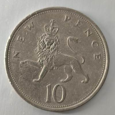 Krab外币市集Vol.26 - 英国1976年10便士