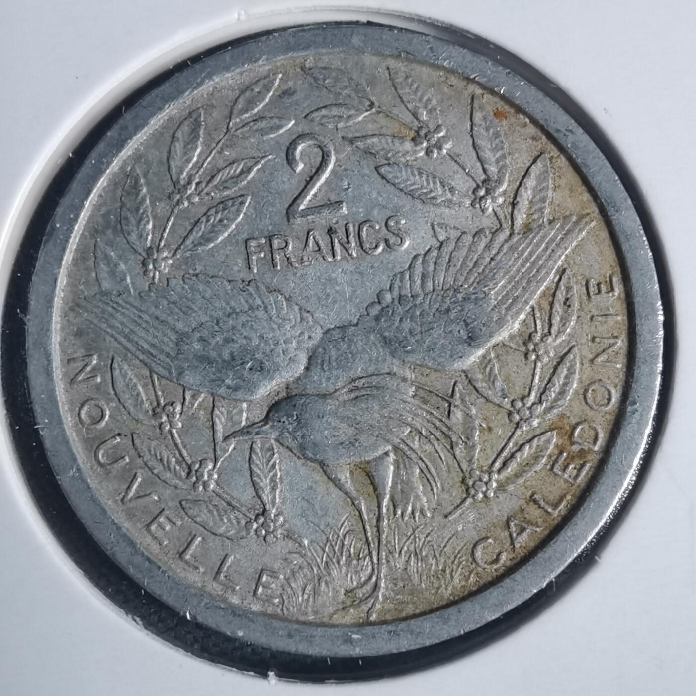 沼泽如烟--第933场 法属新喀里多尼亚1949年2法郎