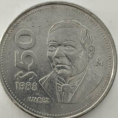 Krab外币市集Vol.26 - 墨西哥1988年50比索