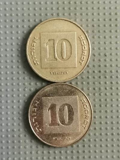 2025年第139场各国散币拍卖（总第139场） - 以色列10阿格洛2枚