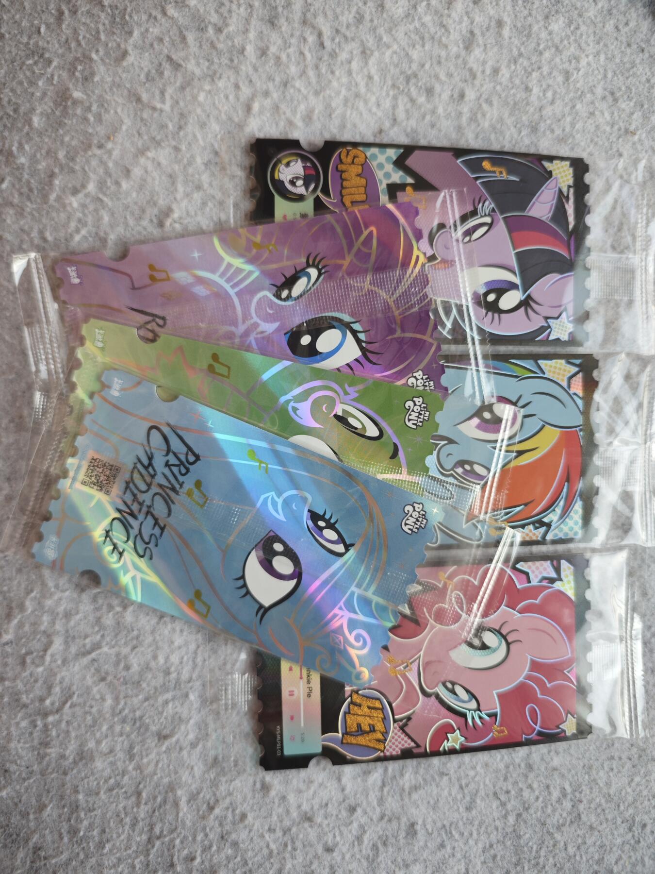 【随心含颖卡拍52期】卡游/集卡社/卡卡沃 抽卡机专场拍卖【无佣金】 卡游 小马宝莉 票根6张