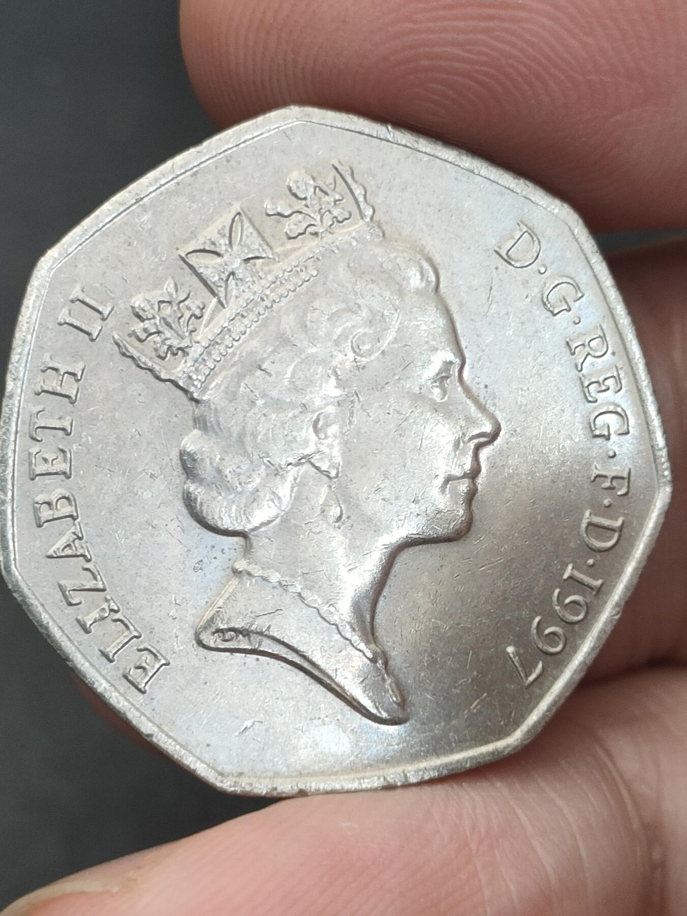 猩哥外币小铺➨【第209场】 50便士