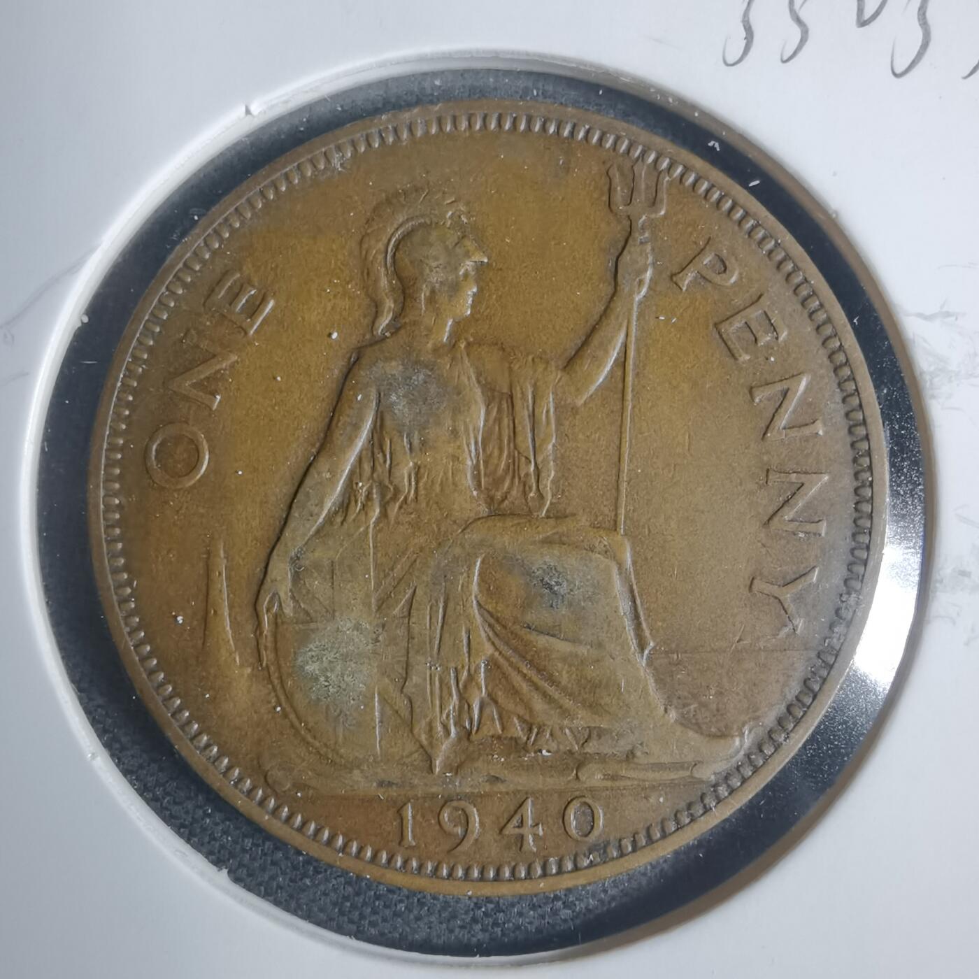 沼泽如烟--第933场 英国1940年1便士