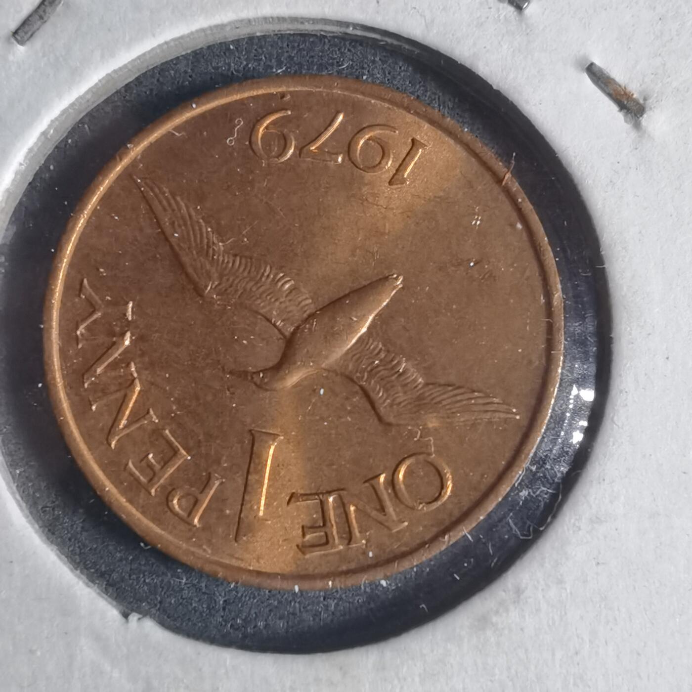 沼泽如烟--第933场 根西1979年1便士