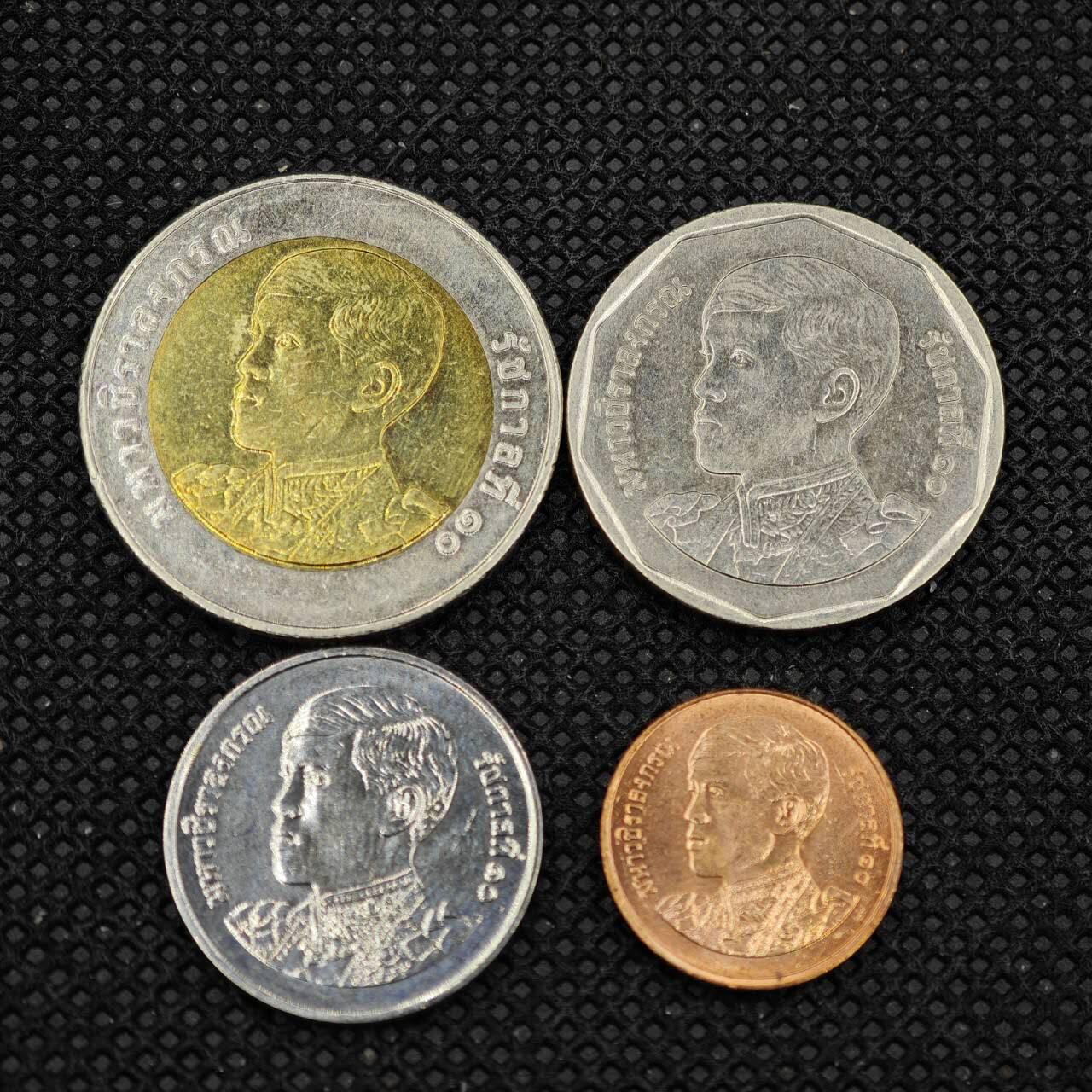 【淘币小摊】限时拍第八百三十二拍  散币场  满百包邮可预留两周  周一统一发货   泰国新版4枚