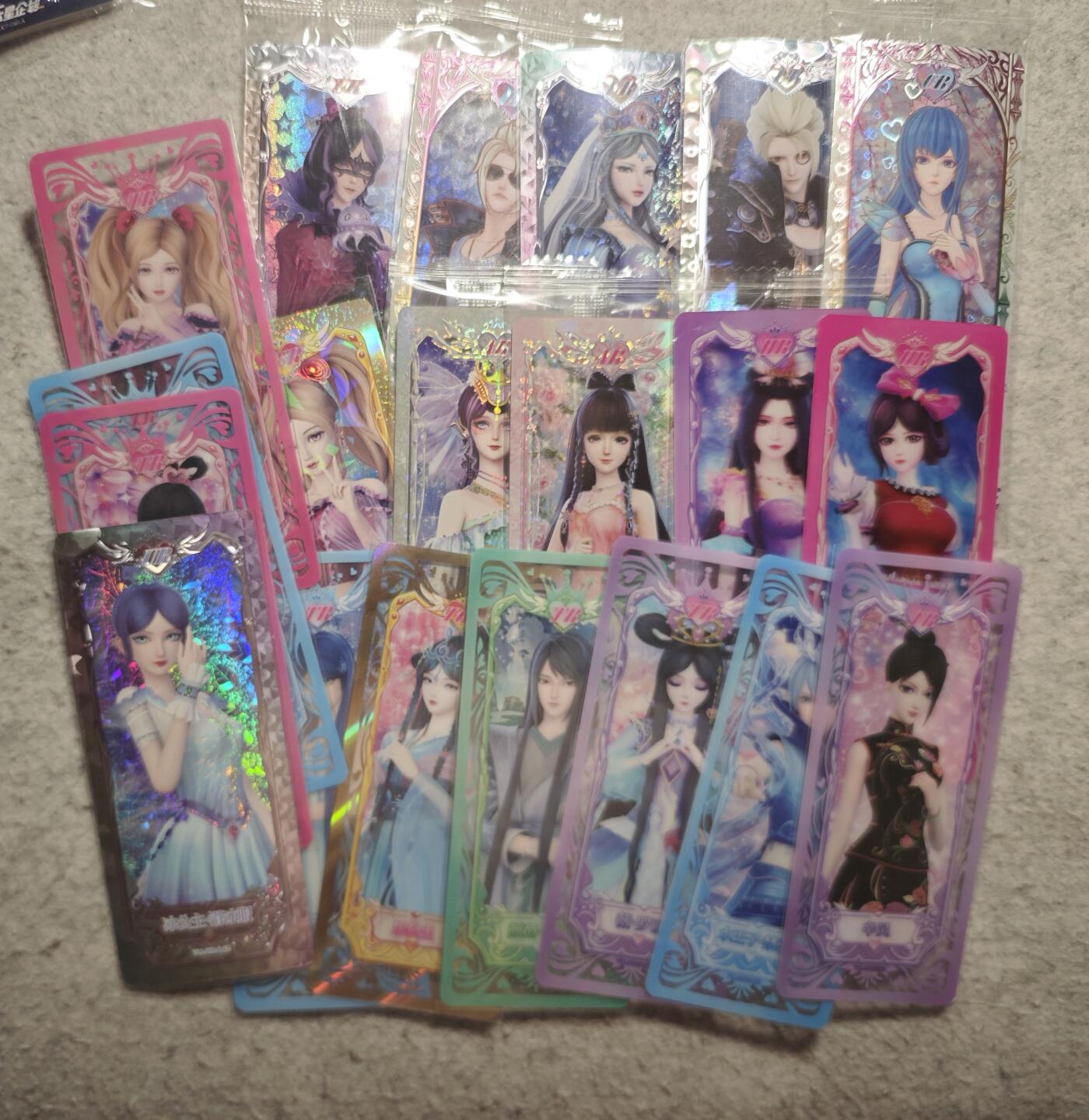 【随心含颖卡拍52期】卡游/集卡社/卡卡沃 抽卡机专场拍卖【无佣金】 卡游 叶罗丽 长卡十几张张 有高卡位